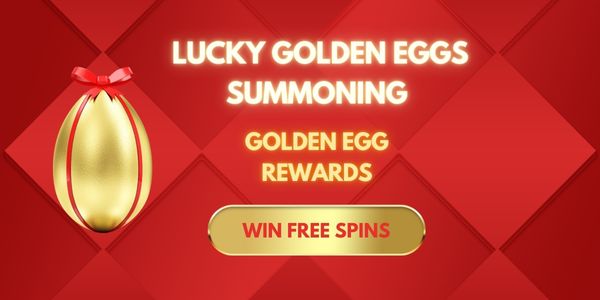 Promotional artwork with a gold reward headline and a bright present box